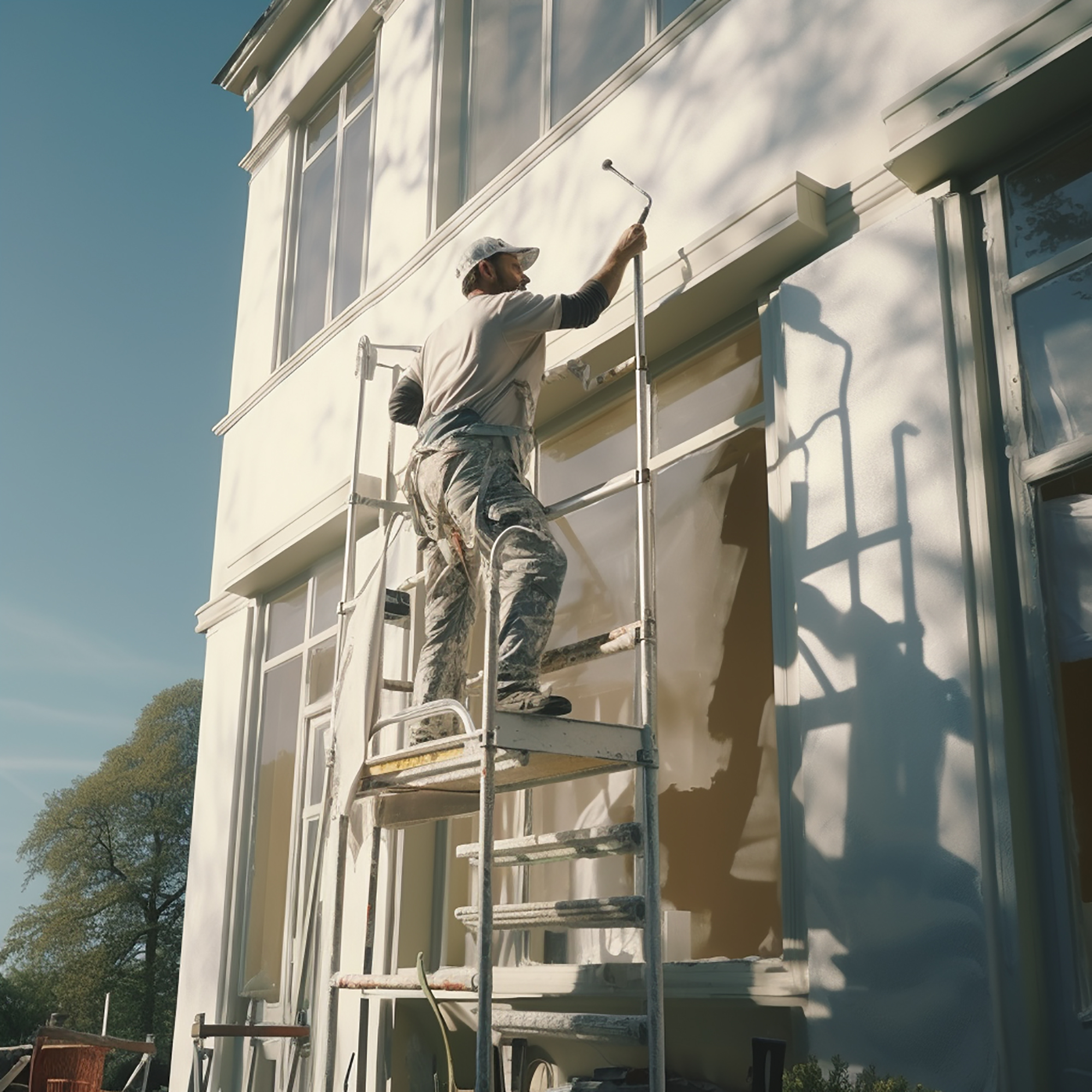 peintre-de-maison-peinture-de-l-exterieur-du-batiment